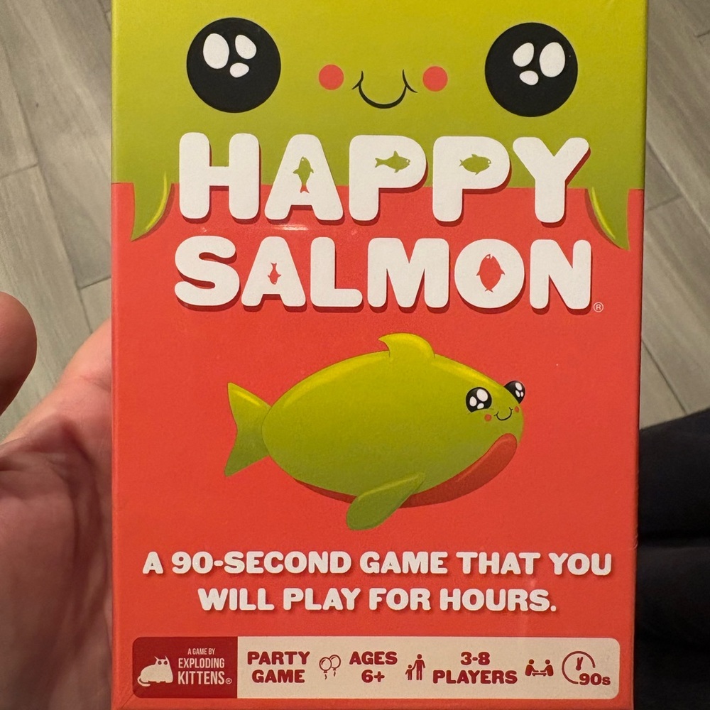 $$SALE$$ Happy Salmon Party Game